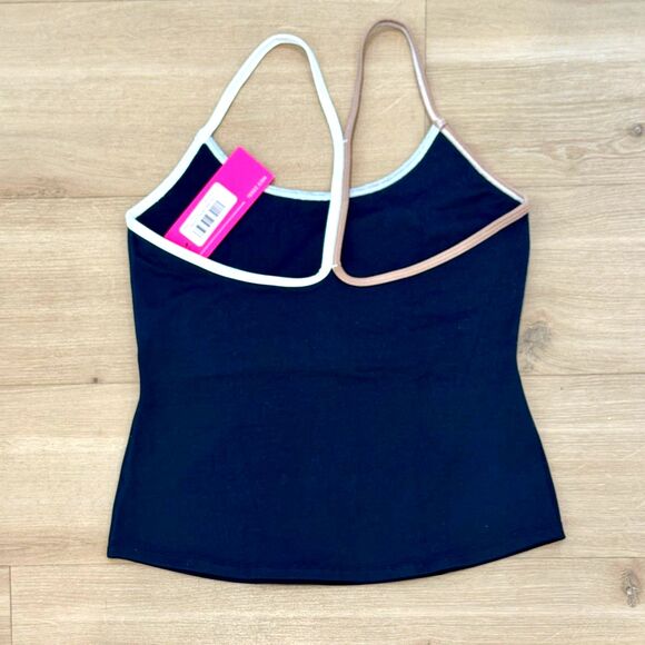 Terez Colorblock TLC Y-Back Tank - Women's M - New with Tags - Picture 2 of 5